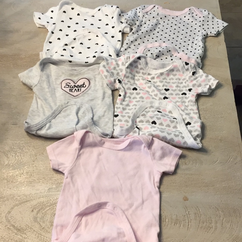 5 shirts.